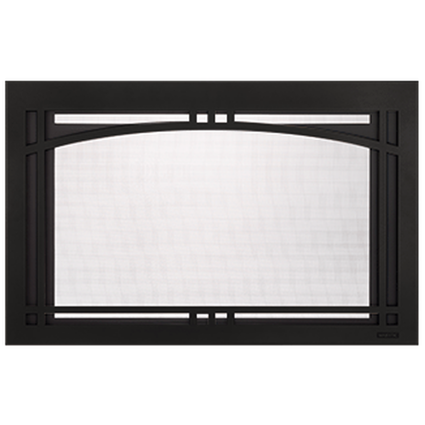 Majestic New Bronze Contemporary Arch Front for Ruby 35" Fireplace Insert