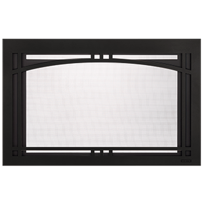 Majestic New Bronze Contemporary Arch Front for Ruby 35" Fireplace Insert