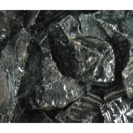 Majestic Ebony Crushed Glass Media for Pier and See-Through Multi-Sided Gas Fireplaces