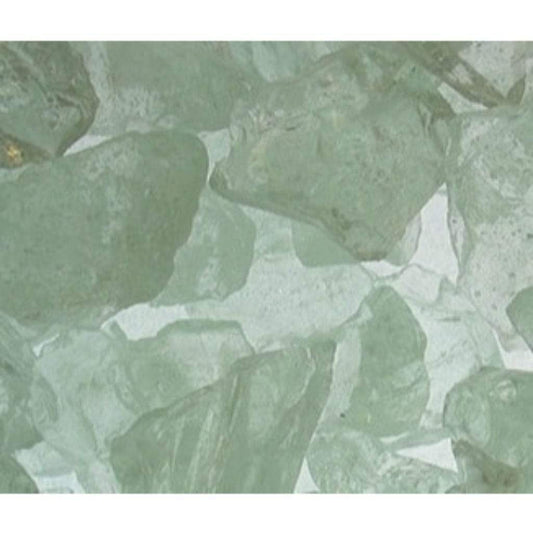 Majestic Crystal Crushed Glass Media for Lanai Outdoor Gas Fireplace