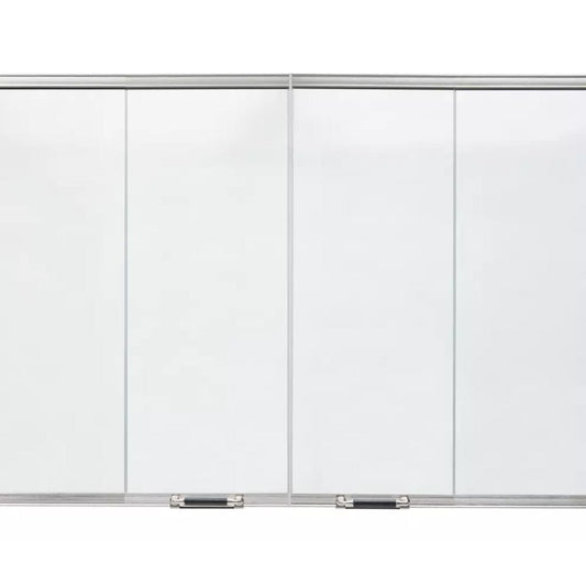 Majestic DM6036-S 36" Stainless Steel Bi-Fold Glass Doors for Cottagewood 36" Wood Burning Fireplace