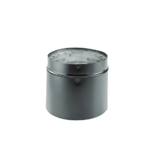 Majestic DVL 6" x 12" Black Adjustable Double-Wall Pipe