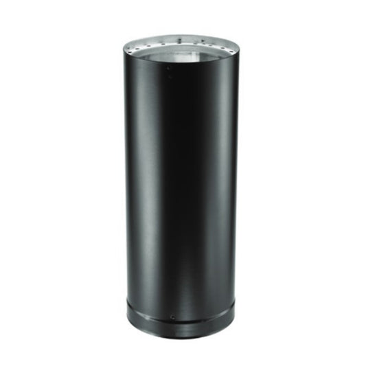 Majestic DVL 6" x 12" Black Double-Wall Pipe