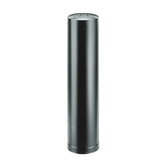 Majestic DVL 6" x 40"-68" Black Telescoping Pipe