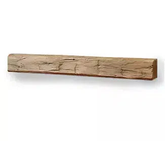 Majestic Design Series 60" Weathered Barnwood Rustic Style Non-Combustible Mantel Shelf