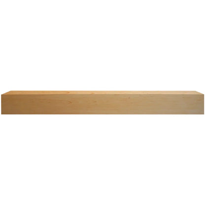 Majestic Design Series Ozark 48" Unfinished Maple Transitional Style Wood Mantel Shelf