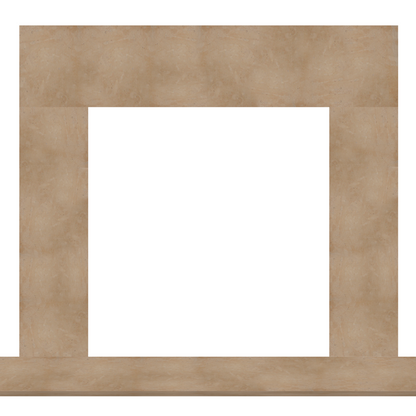 Majestic Design Series Set 2 60" Single-Pack Thala Beige Marble Stone Surround