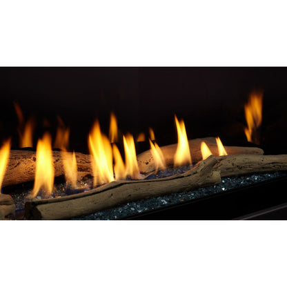 Majestic Jade 42" Linear Contemporary Direct Vent Natural Gas Fireplace With IntelliFire Touch Ignition System