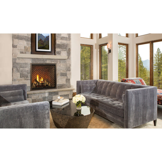 Majestic Marquis II 42" Traditional Direct Vent Natural Gas Fireplace With IntelliFire Touch Ignition System