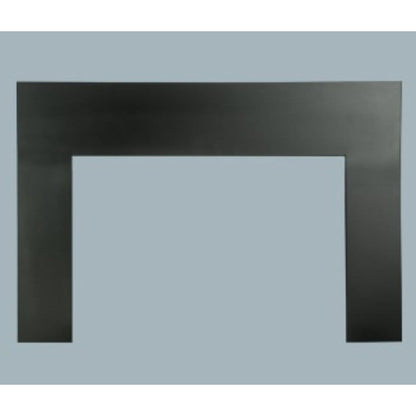 Majestic 42" x 2" Medium Black Metal Surround for Jasper, Ruby and Trilliant 30" Gas Fireplace Inserts