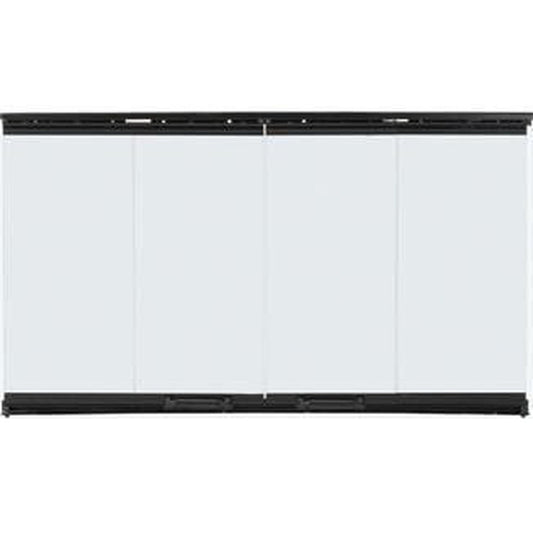 Majestic Original Bi-Fold Glass Doors for Sovereign Wood Burning Fireplace
