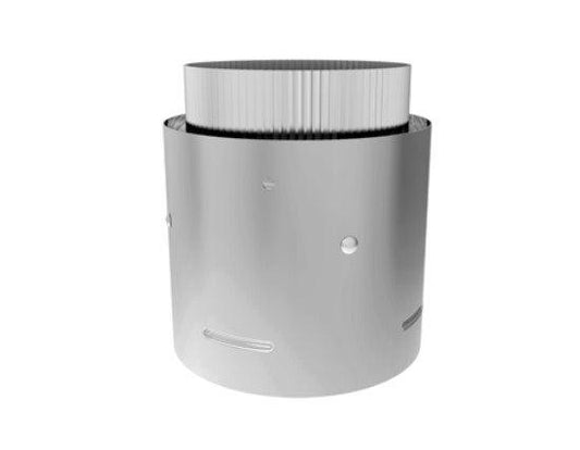 Majestic PelletVent Pro 3" Galvalume Female Flex Adapter