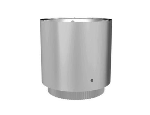 Majestic PelletVent Pro 3" Galvalume Male Flex Adapter