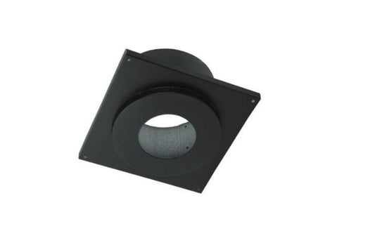 Majestic PelletVent Pro 4" Black Ceiling Support Firestop Spacer