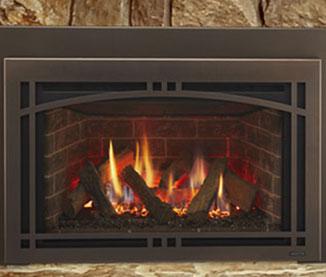Majestic Ruby 30" Traditional Direct Vent Propane Gas Fireplace Insert With IntelliFire Touch Ignition System