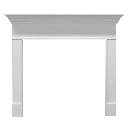 Majestic Select Series Wescott C 53" Primed MDF Transitional Style Flush Wood Fireplace Mantel