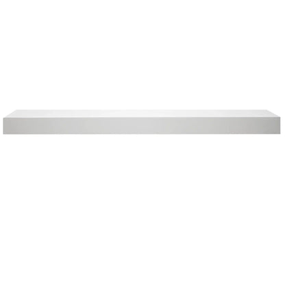 Majestic Signature Series Fillmore 72" Primed MDF Transitional Style Wood Mantel Shelf With Custom New Gray Stain Color