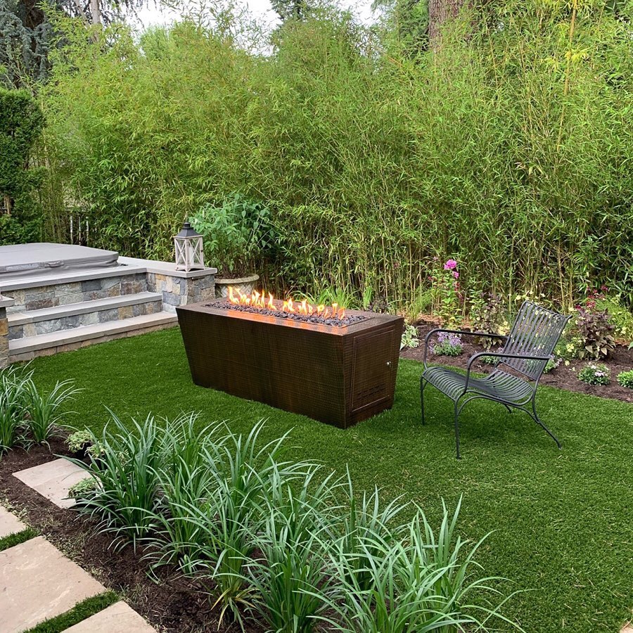 Mesa Fire Pit by The Outdoor Plus - Free Cover Included