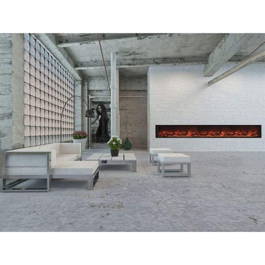 Modern Flames 120" Landscape FullView 2 Built In Electric Fireplace