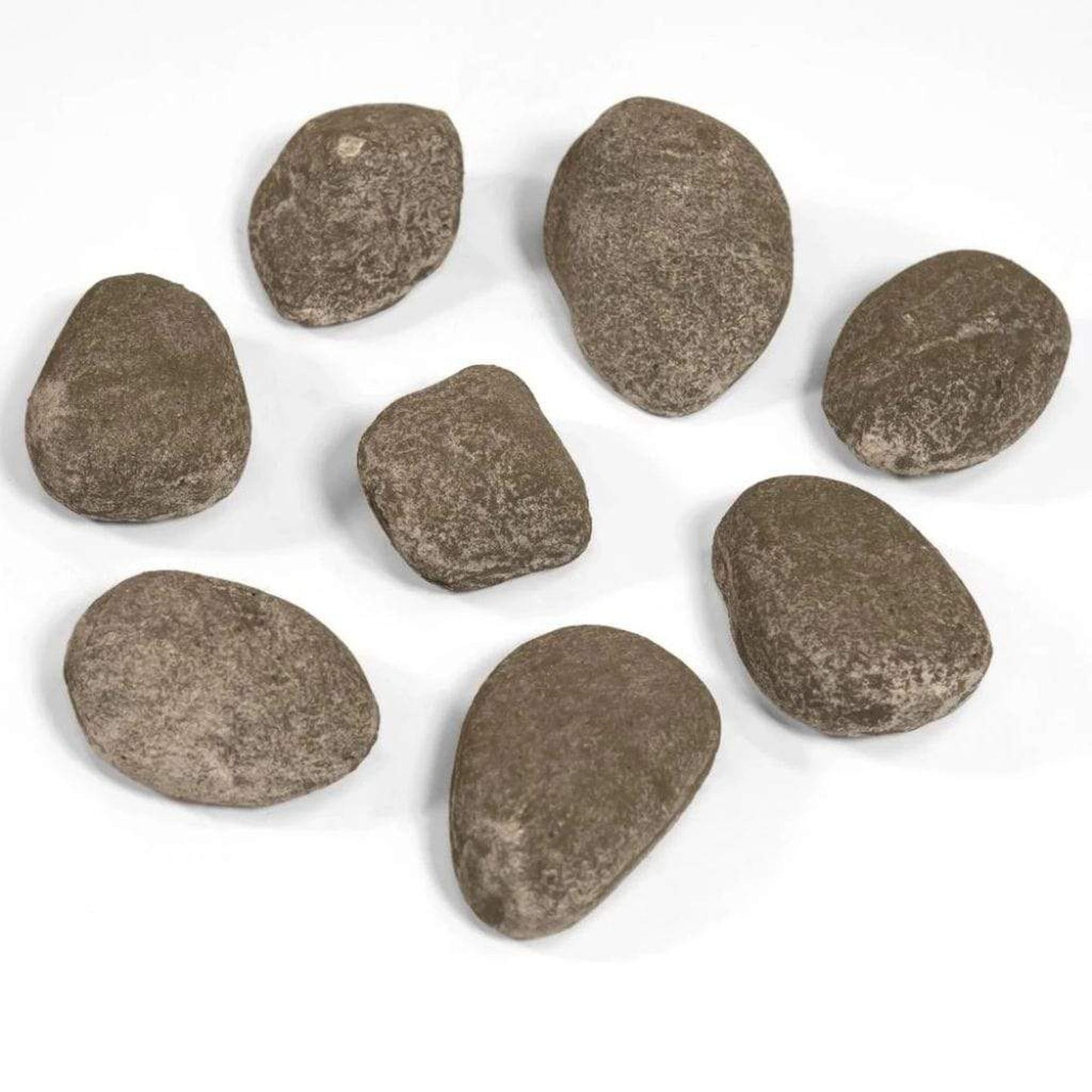 Modern Flames 16-pieces Colorado River Stones Set for Electric Fireplaces