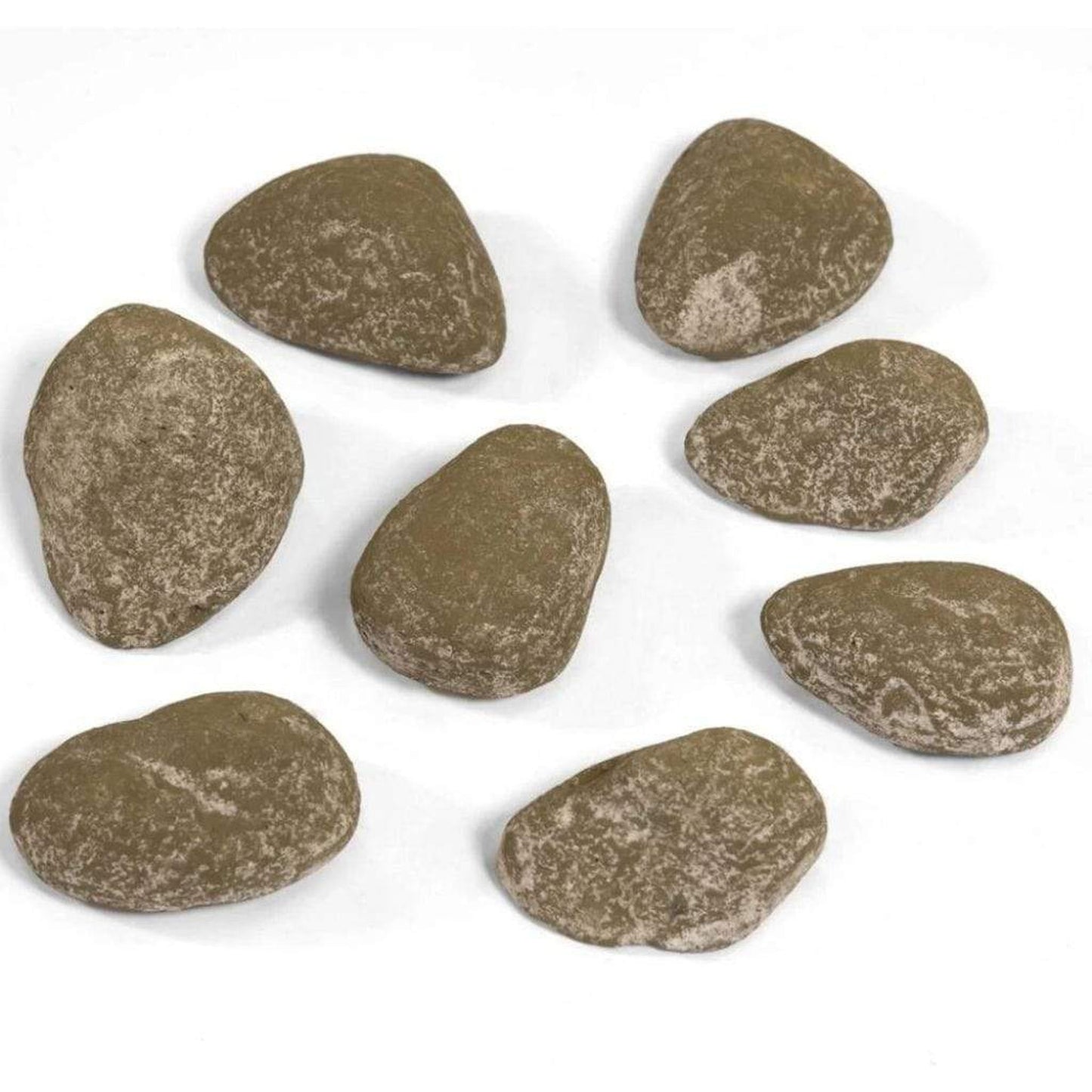 Modern Flames 16-pieces Colorado River Stones Set for Electric Fireplaces
