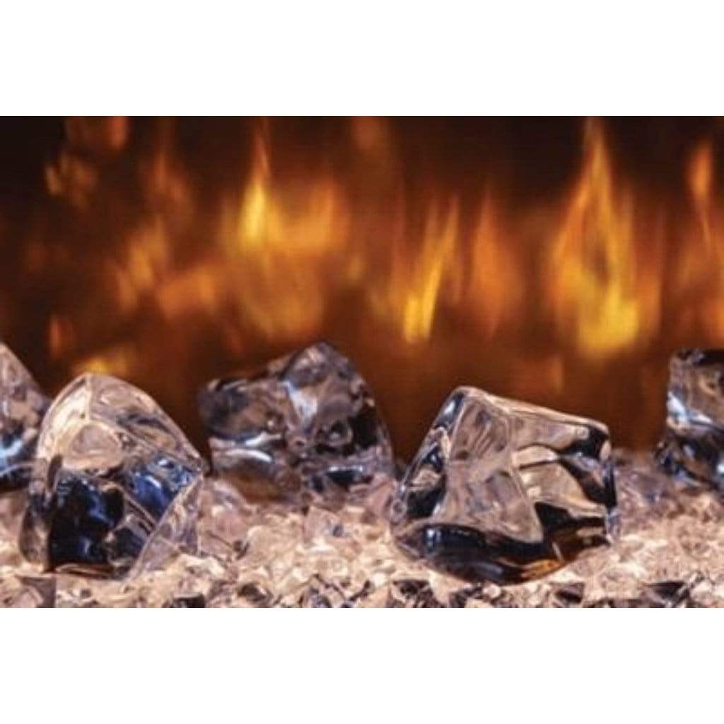 Modern Flames 3.5 lbs Glacier Crystals Glass Media for Electric Fireplaces
