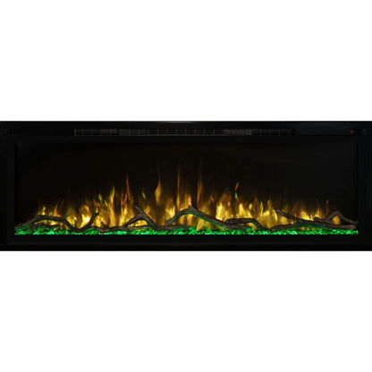 Modern Flames 60" Spectrum Slimline Wall Mount/Recessed Electric Fireplace