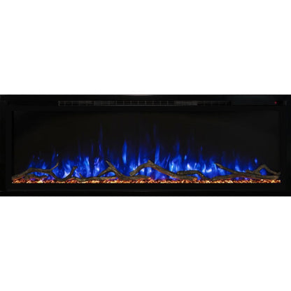 Modern Flames 60" Spectrum Slimline Wall Mount/Recessed Electric Fireplace