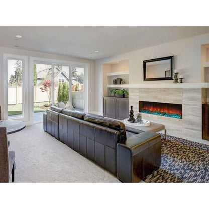 Modern Flames Landscape Pro 120" Multi-Sided Built-in Electric Fireplace