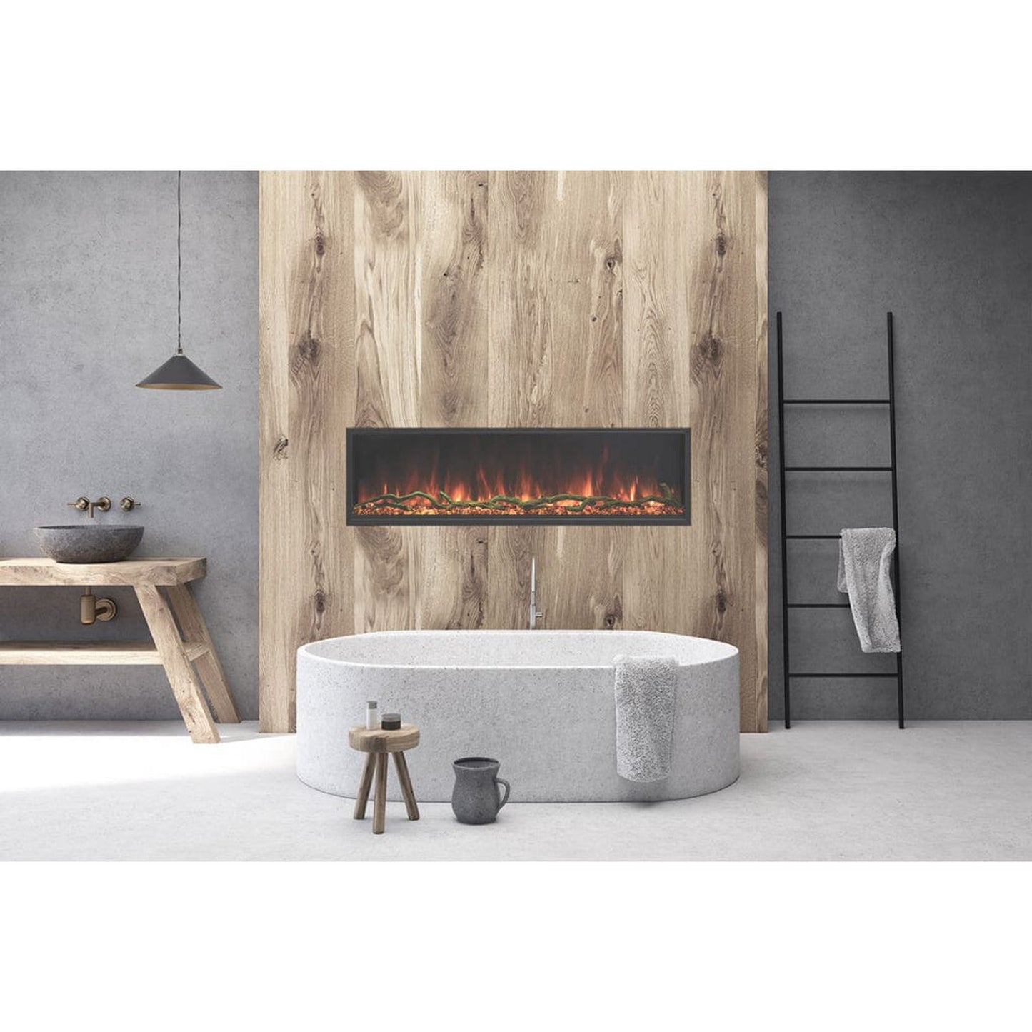 Modern Flames Landscape Pro Slim 56" Built-in Electric Fireplace