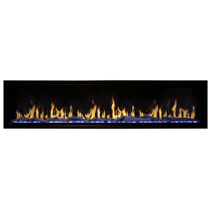 Modern Flames Orion Slim 76"Heliovision Built-in / Wall-Mounted Linear Smart Virtual Electric Fireplace