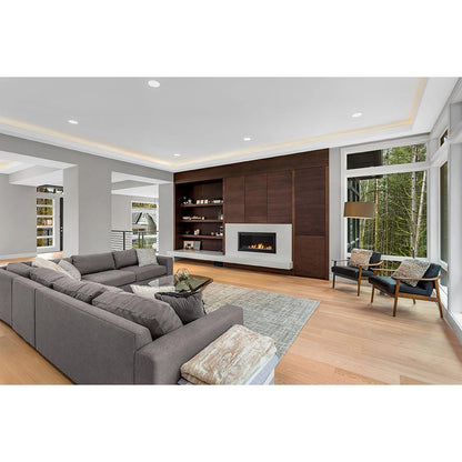 Monessen Artisan 42" Vent Free Liquid Propane Gas Linear Fireplace With IPI Plus Electronic Ignition and Remote Control