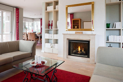 Monessen Lo-Rider 42" Clean Face Vent Free Gas Firebox With Multi-tonal Gray Herringbone Fiber Interior Panels