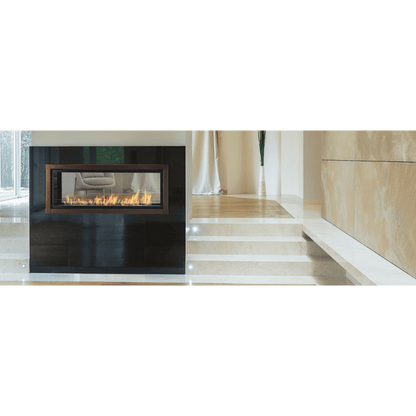 Monessen Artisan 48" Vent Free See-Through Liquid Propane Gas Linear Fireplace With IPI Plus Ignition
