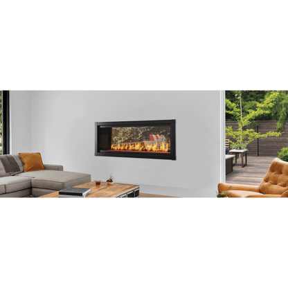 Monessen Artisan 48" Vent Free See-Through Liquid Propane Gas Linear Fireplace With IPI Plus Ignition
