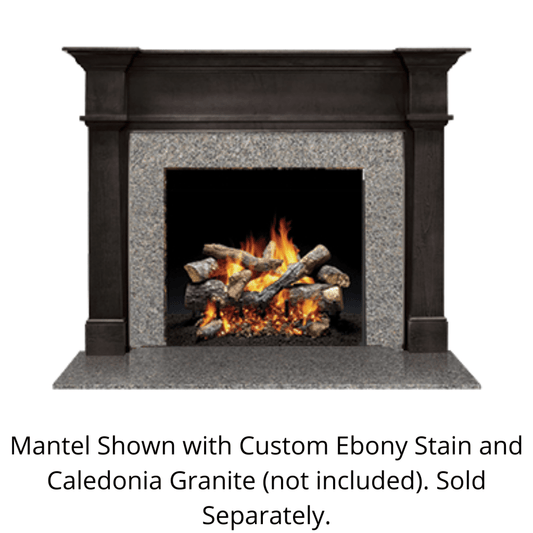 Monessen Design Series Bellevue B 48" Primed MDF Flush Wood Mantel