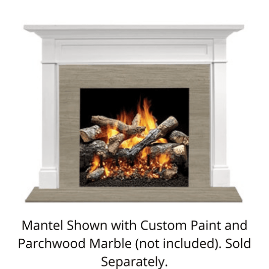 Monessen Signature Series Roxborough A 44" Primed MDF Flush Wood Mantel