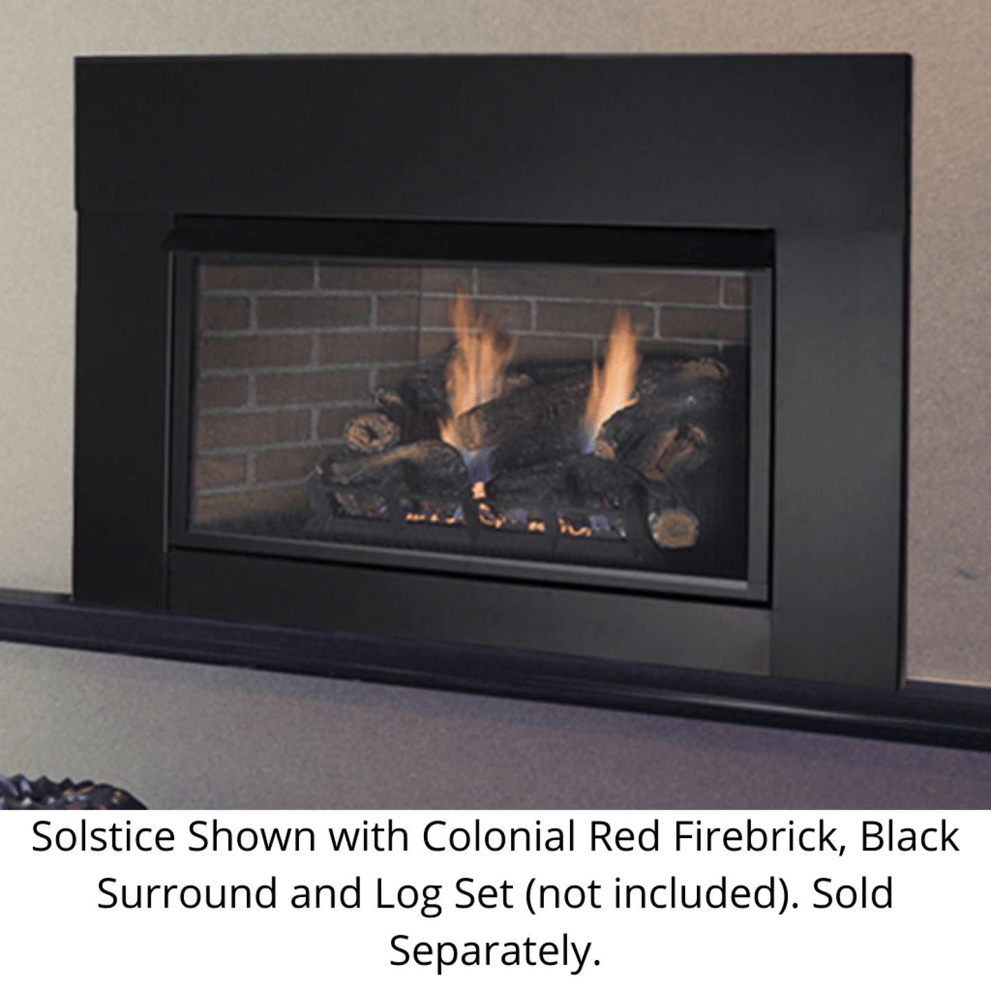 Monessen Solstice 33" Traditional Vent Free Natural Gas Fireplace Insert With Millivolt Ignition