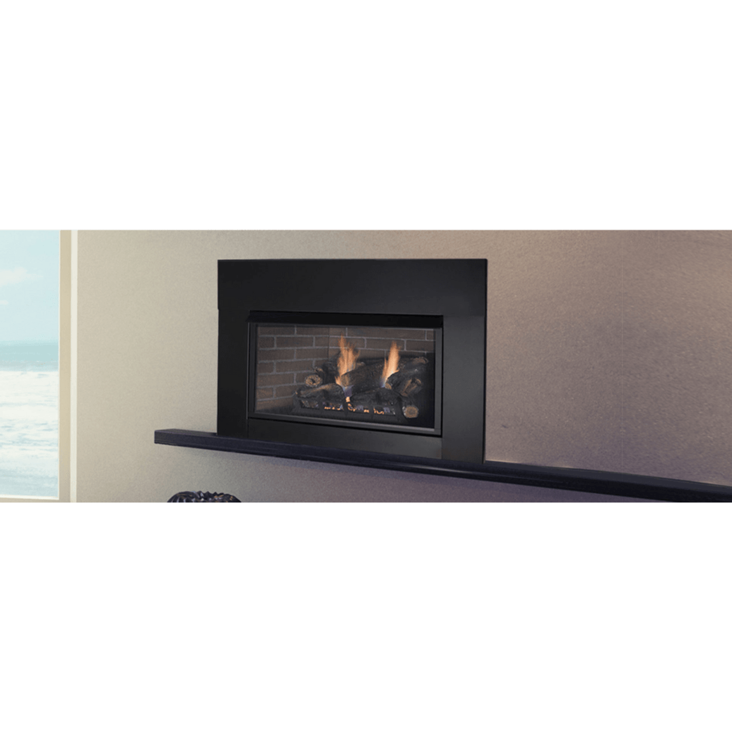 Monessen Solstice 33" Traditional Vent Free Natural Gas Fireplace Insert With Millivolt Ignition