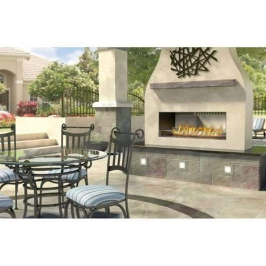 Napoleon Galaxy 51" See Through Outdoor Linear Vent Free Natural Gas Fireplace