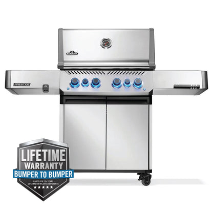 Napoleon Prestige 500 RSIB w/ Infrared Side and Rear Burner (Stainless Steel) 6-Burner
