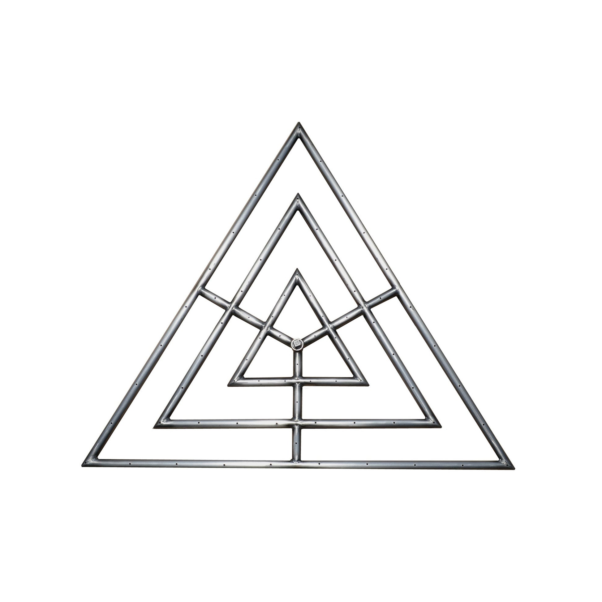 Triangle Stainless Steel Burner by The Outdoor Plus | American Fire Features