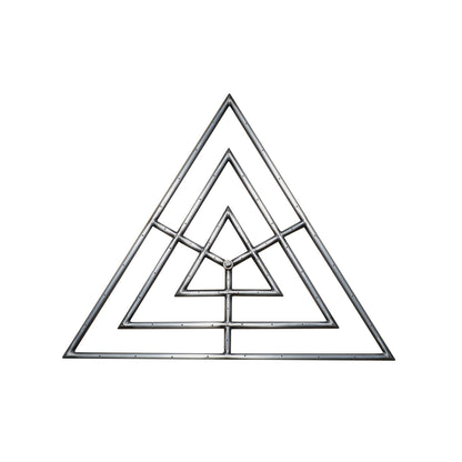 Triangle Stainless Steel Burner by The Outdoor Plus | American Fire Features