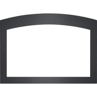 Napoleon Small Arched 4 Sided Faceplate, Charcoal - SACH4F3B3