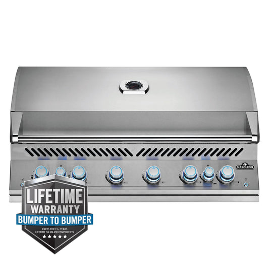 Napoleon Built-In 700 Series 44-inch Gas BBQ Grill with Rear Infrared Burner BIG44RB-1