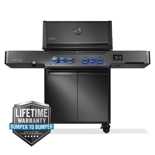 Napoleon Prestige 500 Phantom Connected RSIB w/ Infrared Side and Rear Burner (Matte Black) 6-Burner w/ WiFi & Bluetooth