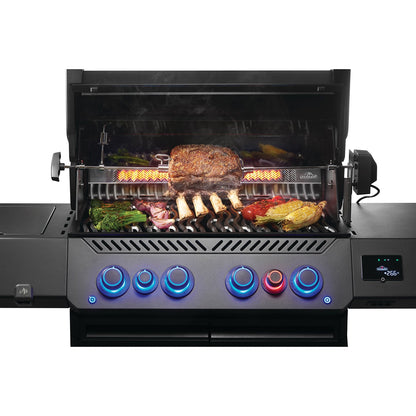 Napoleon Prestige 500 Phantom Connected RSIB w/ Infrared Side and Rear Burner (Matte Black) 6-Burner w/ WiFi & Bluetooth