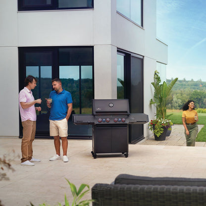 Napoleon Prestige 500 Phantom Connected RSIB w/ Infrared Side and Rear Burner (Matte Black) 6-Burner w/ WiFi & Bluetooth