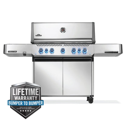 Napoleon Prestige 665 RSIB w/ Infrared Side and Rear Burner (Stainless Steel) 7-Burner