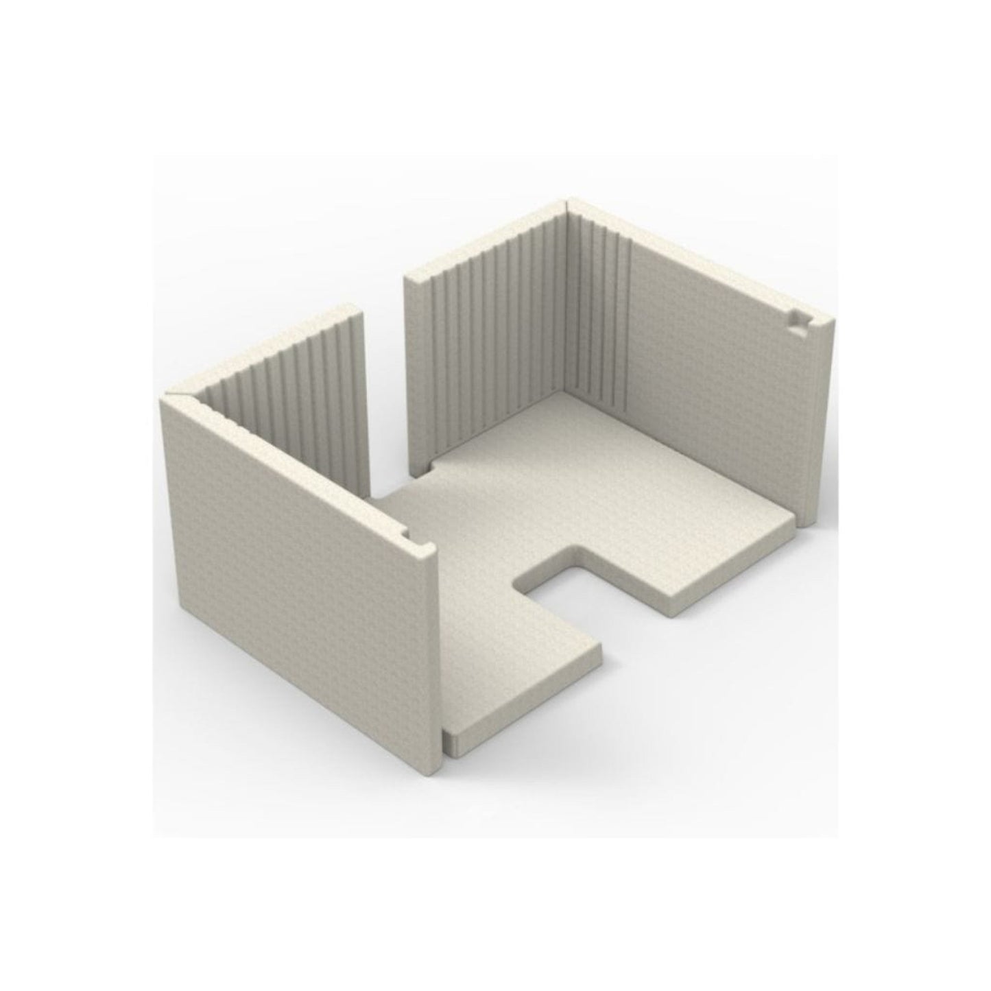 Osburn Moulded Refractory Panel Kit for Steel or Soapstone Base